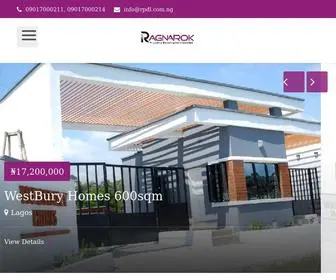 RPDL.com.ng(Ragnarok Property Development Limited) Screenshot