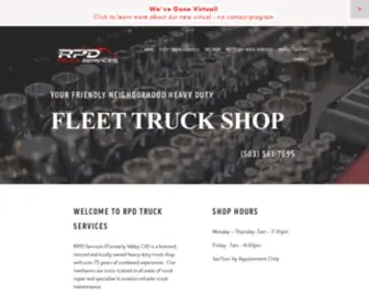 RPdservices.com(RPD Truck Services) Screenshot