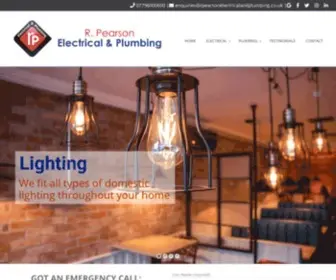 Rpearsonelectrical.co.uk(Emergency Electrician & Plumber Leeds) Screenshot