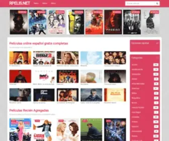 Rpelis.net(Estrenos y Películas Online Gratis) Screenshot