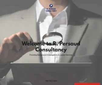 Rpersaudconsultancy.com(Persaud Consultancy) Screenshot