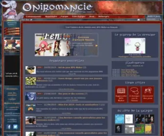 RPG-Maker.fr(Tout l'univers de RPG Maker en français) Screenshot