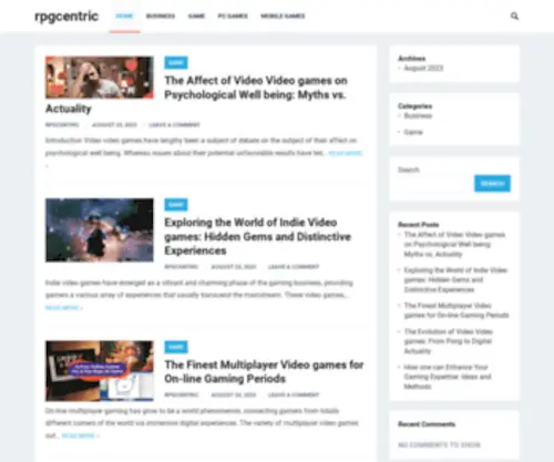 RPgcentric.com(Shop for over 300) Screenshot