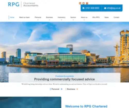 RPG.co.uk(RPG Chartered Accountants) Screenshot