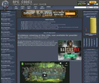 RPgcodex.com(RPgcodex) Screenshot