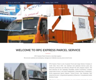 Rpgexpressparcel.in(RPG Express Parcel Service) Screenshot