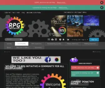 Rpginitiative.com(RPG Initiative) Screenshot