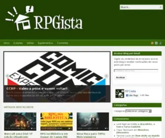 Rpgista.com.br(Rpgista) Screenshot