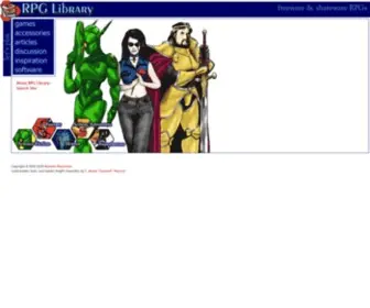 RPglibrary.org(RPG Library) Screenshot