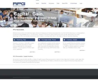 RPgreceivables.com(RPG Receivables) Screenshot