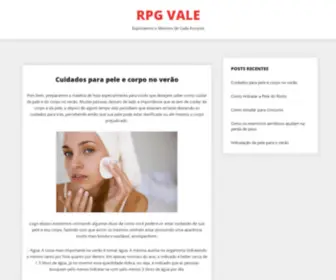 RPgvale.com.br(RPG VALE) Screenshot