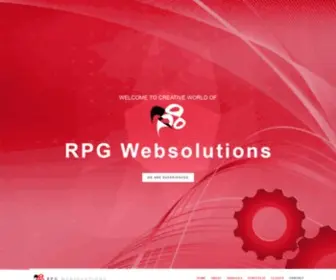 RPgwebsolutions.com(Best Website designing company in Delhi NCR) Screenshot