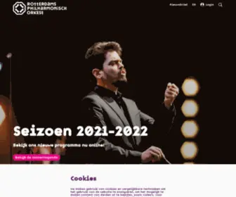 Rpho.nl(Rotterdams Philharmonisch Orkest) Screenshot