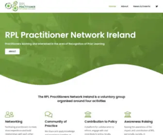 RPL-Ireland.ie(RPL Practitioners Network Ireland) Screenshot