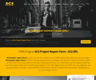 RPL-IT.com(ACS project report form ACS RPL you can have written by us) Screenshot