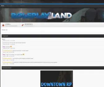 Rpland.org(Roleplay Land) Screenshot