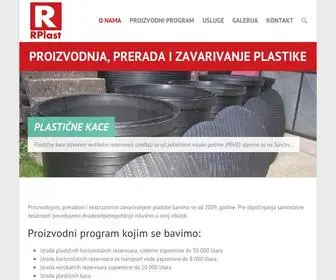 Rplast.rs(Plastični rezervoari i cisterne) Screenshot