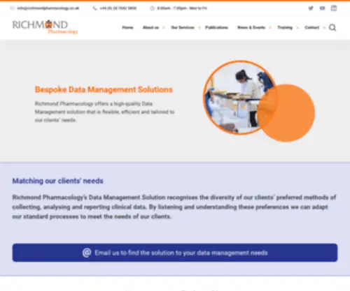 RPldatamanagement.com(Clinical Data Management) Screenshot