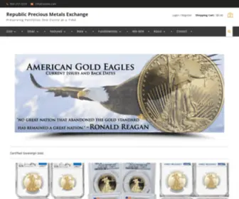 Rpmex.com(Protecting portfolios one ounce at a time) Screenshot