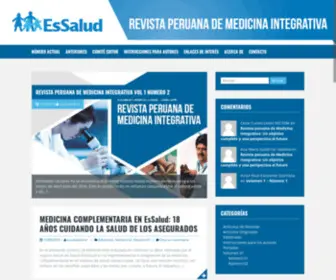 Rpmi.pe(Revista Peruana de Medicina Integrativa) Screenshot