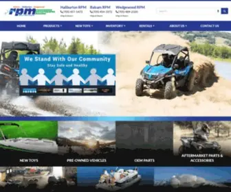 RPmmarinas.com(Home RPM Marinas) Screenshot