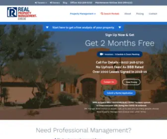 RPMphoenixmetro.com(Property Management in Phoenix) Screenshot