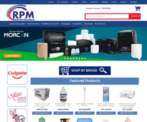 RPmredistribution.com(RPM Redistribution Online Catalog) Screenshot