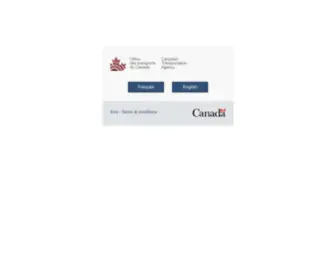 Rppa-APPR.ca(Canadian Transportation Agency) Screenshot