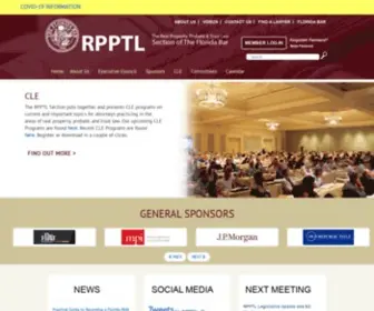 RPPTL.org(The Florida Bar) Screenshot