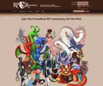 Rprepository.com(The RP Repository) Screenshot
