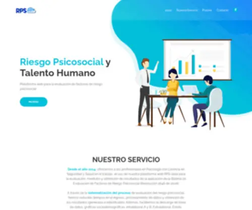 RPS-Data.com(RPS-data Riesgo Psicosocial) Screenshot