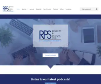 RPsbenefitsbydesigninc.com(Commercial Insurance) Screenshot