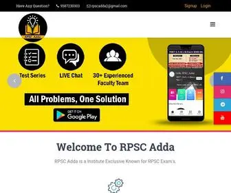RPscadda.org(Best Coaching Institute in Udaipur for REET) Screenshot
