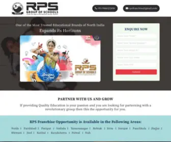 RPSfranchise.com(RPS School Franchise) Screenshot