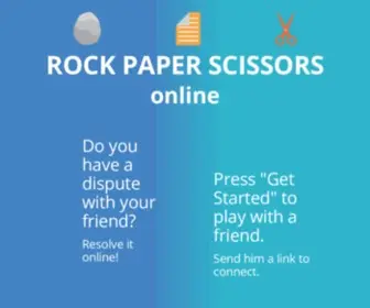 RPsgame.org(Rock Paper Scissors) Screenshot