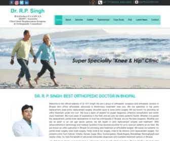 RPsjointreplacement.com(Orthopedic Doctor in Bhopal) Screenshot