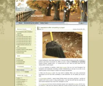 Rpwoodwork.com(Heartwood) Screenshot