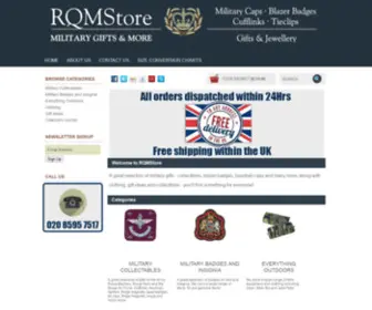 RQMStore.com(Military Gifts) Screenshot