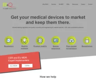 Rqteam.com(Regulatory and Quality Solutions (R&Q)) Screenshot