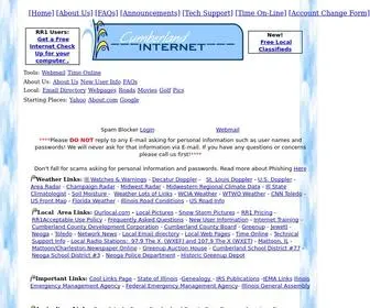 RR1.net(Cumberland Internet serving Neoga) Screenshot