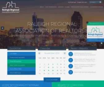 RRar.com(Raleigh Regional Association of REALTORS) Screenshot