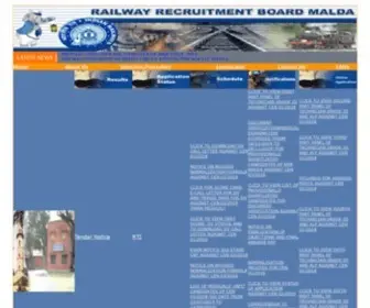 RRbmalda.gov.in(Railway Recruitment Board) Screenshot