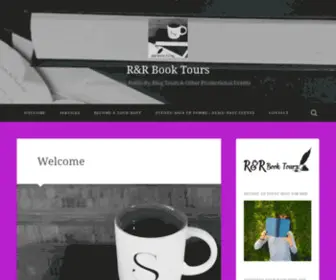 RRbooktours.com(Author Services) Screenshot