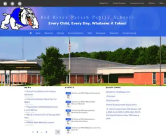 RRbulldogs.com(Red River Parish Public Schools) Screenshot