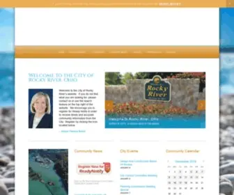 RRcity.com(City of Rocky River) Screenshot