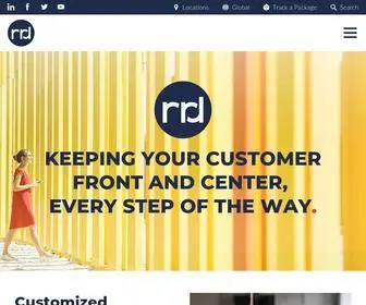 RRD.com(Marketing, packaging, print & supply chain expertise) Screenshot