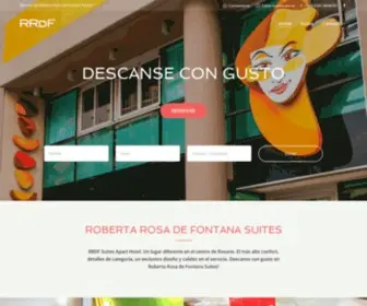 RRDfsuites.com.ar(Roberta Rosa de Fontana) Screenshot