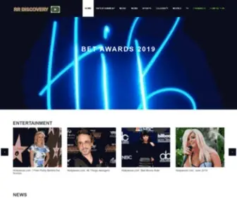 RRdiscovery.com(Celebrity and entertainment premier videos) Screenshot