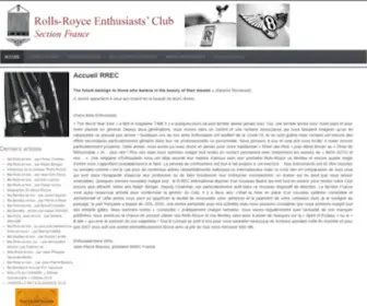 RRecFrance.com(Rrec.com. Le site du Rolls) Screenshot