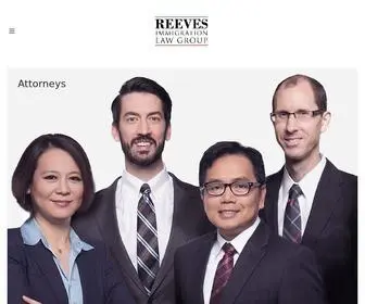 RReeves.com(REEVES IMMIGRATION LAW GROUP) Screenshot